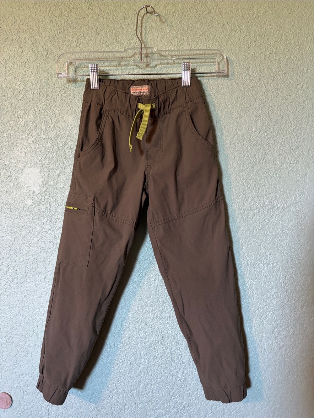 🆕 Weatherproof Vintage Fleece Lined Olive Green Youth Pants, Size XS 5/6 - Good